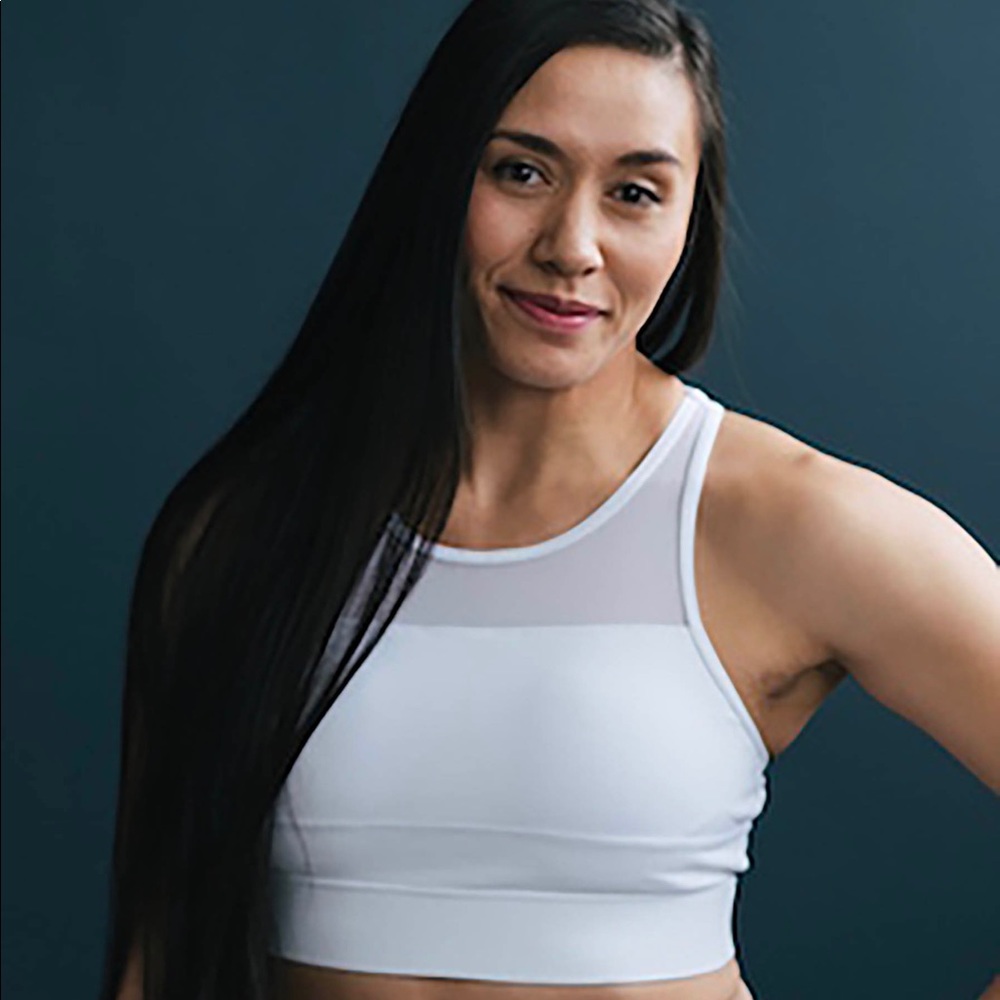 Zyia white All Star Bra size small